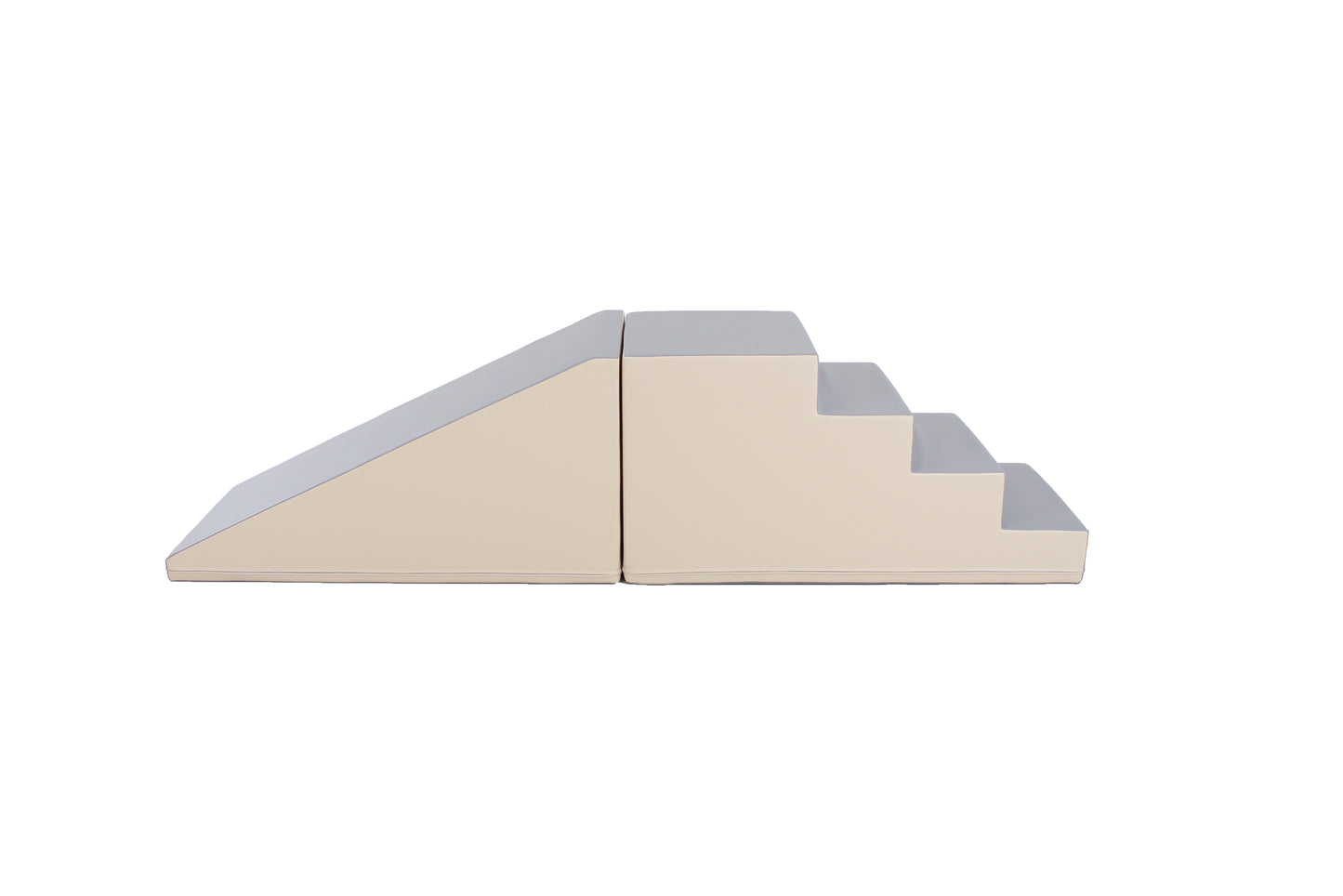 Beige & Grey Soft Play Slide