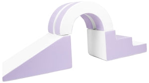 Soft Play Slide with Hoop Lilac