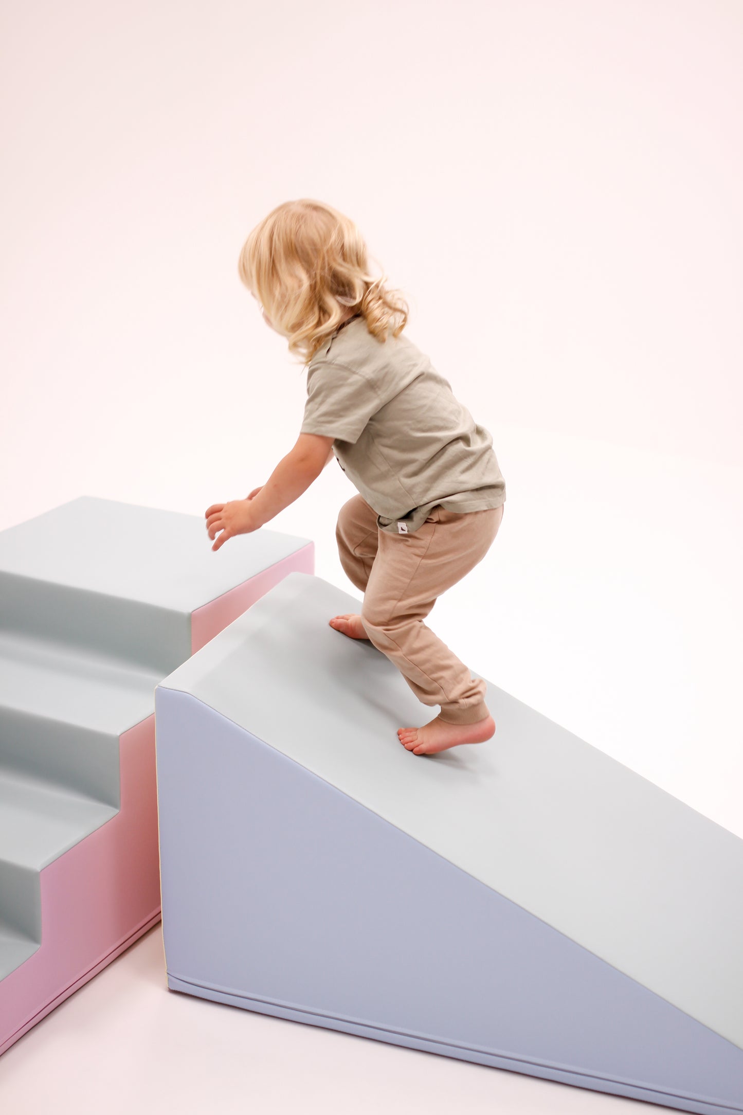 Pastel Soft Play Slide