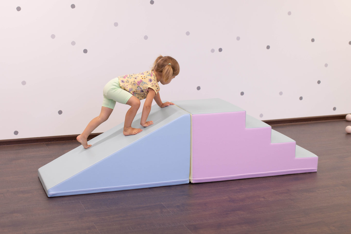 Pastel Soft Play Slide
