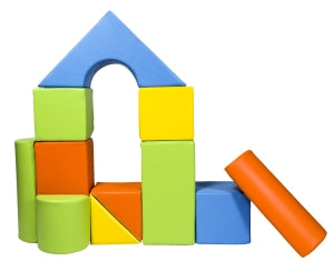 Rainbow Soft Play Castle Blocks