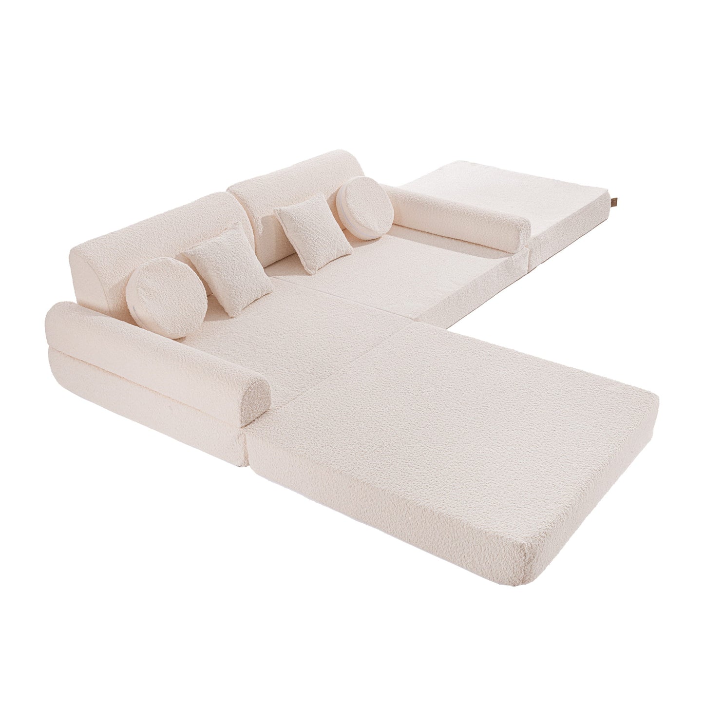 Boucle Modular Soft Play Couch