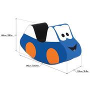 Soft Play Rocker Car Ride-On Toy for Toddlers