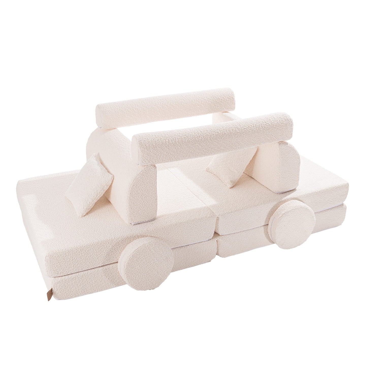 Boucle Modular Soft Play Couch