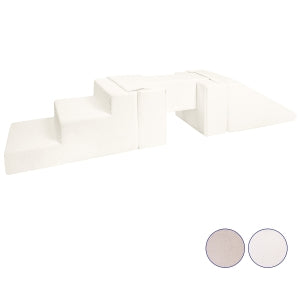 Bouclé Footbridge with Slide Set — 5 Foam Blocks