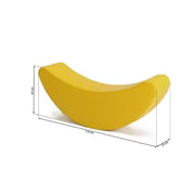 Soft Play Banana Rocker for Toddlers