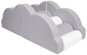 Cloud Soft Play Set with Steps and Slide