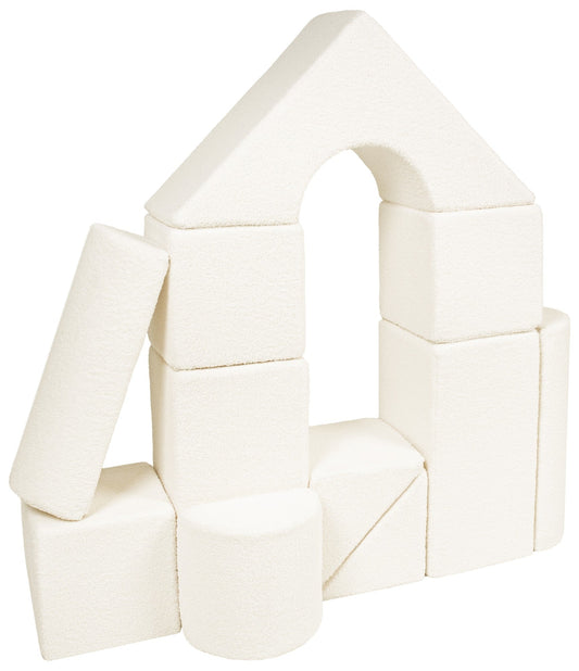 Bouclé foam soft play castle set for hotels and holiday lets