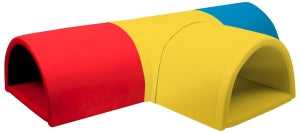 Foam T-Tunnel Soft Play Set — 4 Pieces