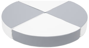 Foam Wheel Set — 4 Large Foam Blocks