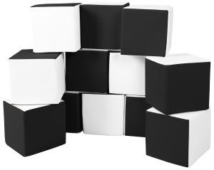 Foam Cube Set — 12 Large Foam Blocks