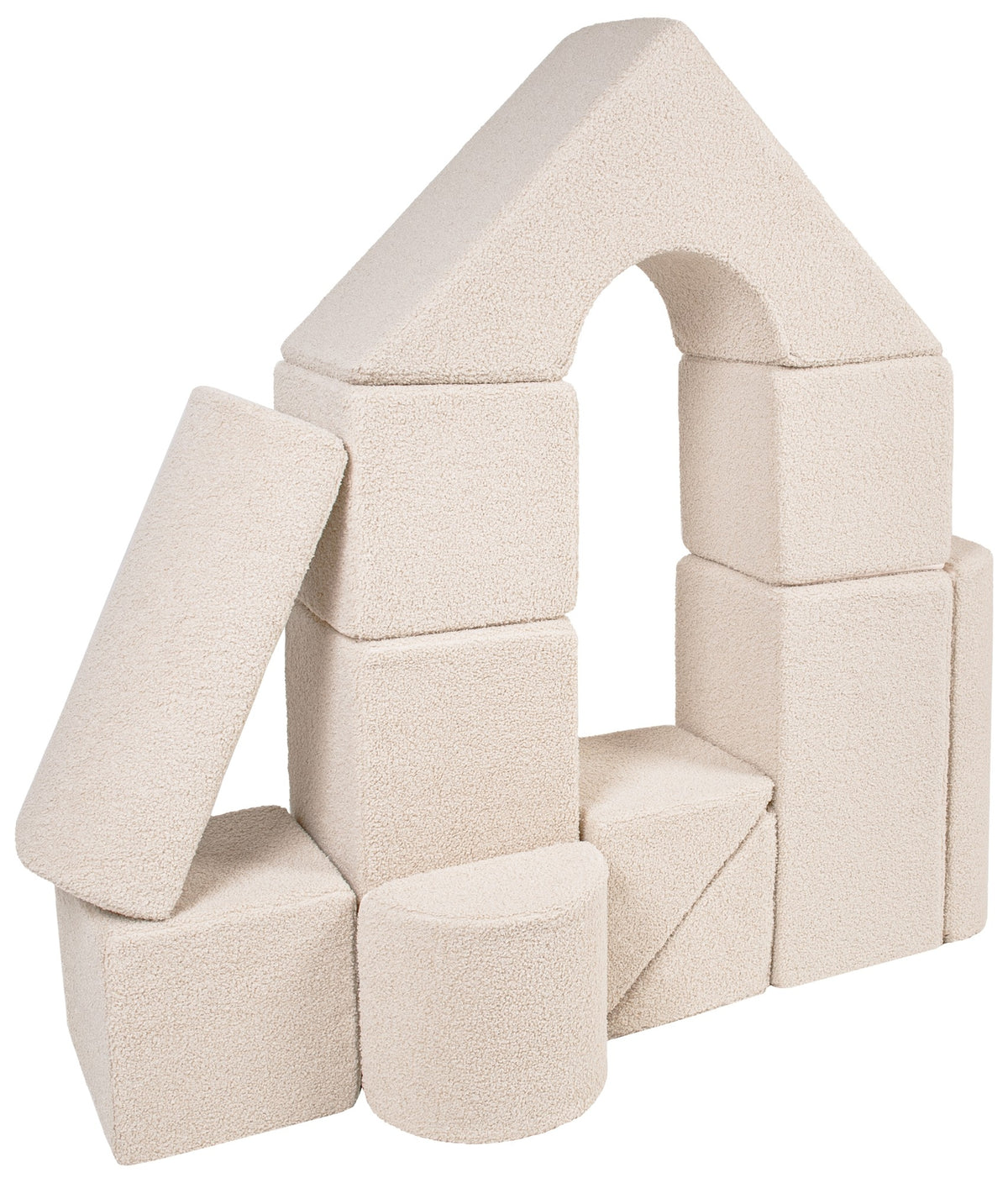 Boucle Foam Soft Play Castle Set 11 Large Blocks for Toddlers