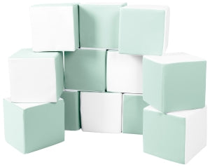Foam Cube Set — 12 Large Foam Blocks
