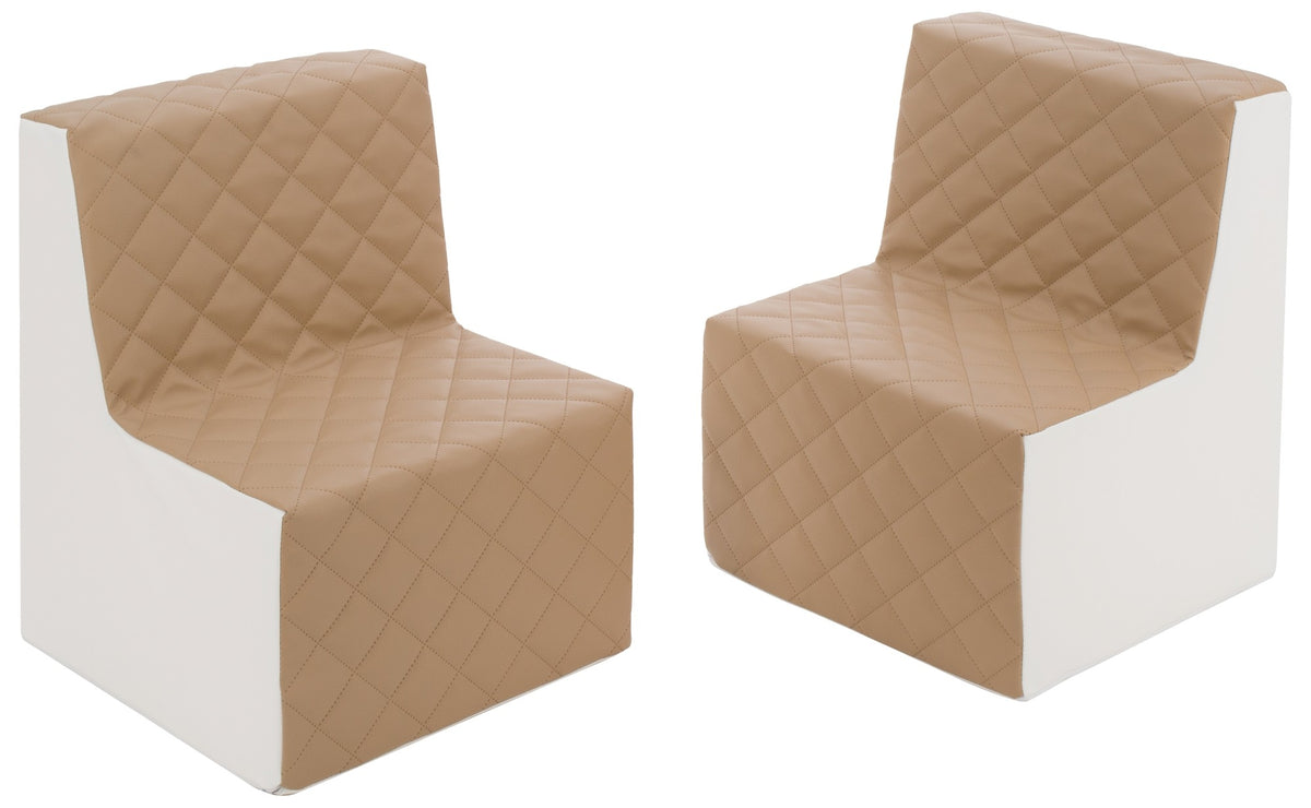 Quilted Eco Leather Kids Chairs