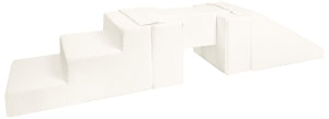 Bouclé Footbridge with Slide Set — 5 Foam Blocks