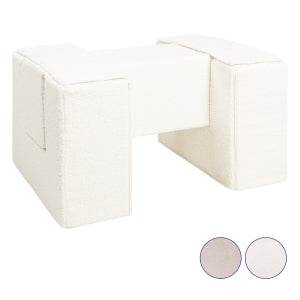 Bouclé Footbridge Set — 3 Large Foam Blocks