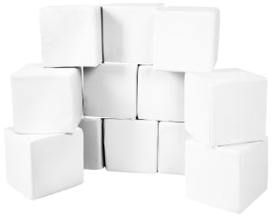 Foam Cube Set — 12 Large Foam Blocks