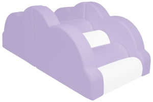 Cloud Soft Play Set with Steps and Slide