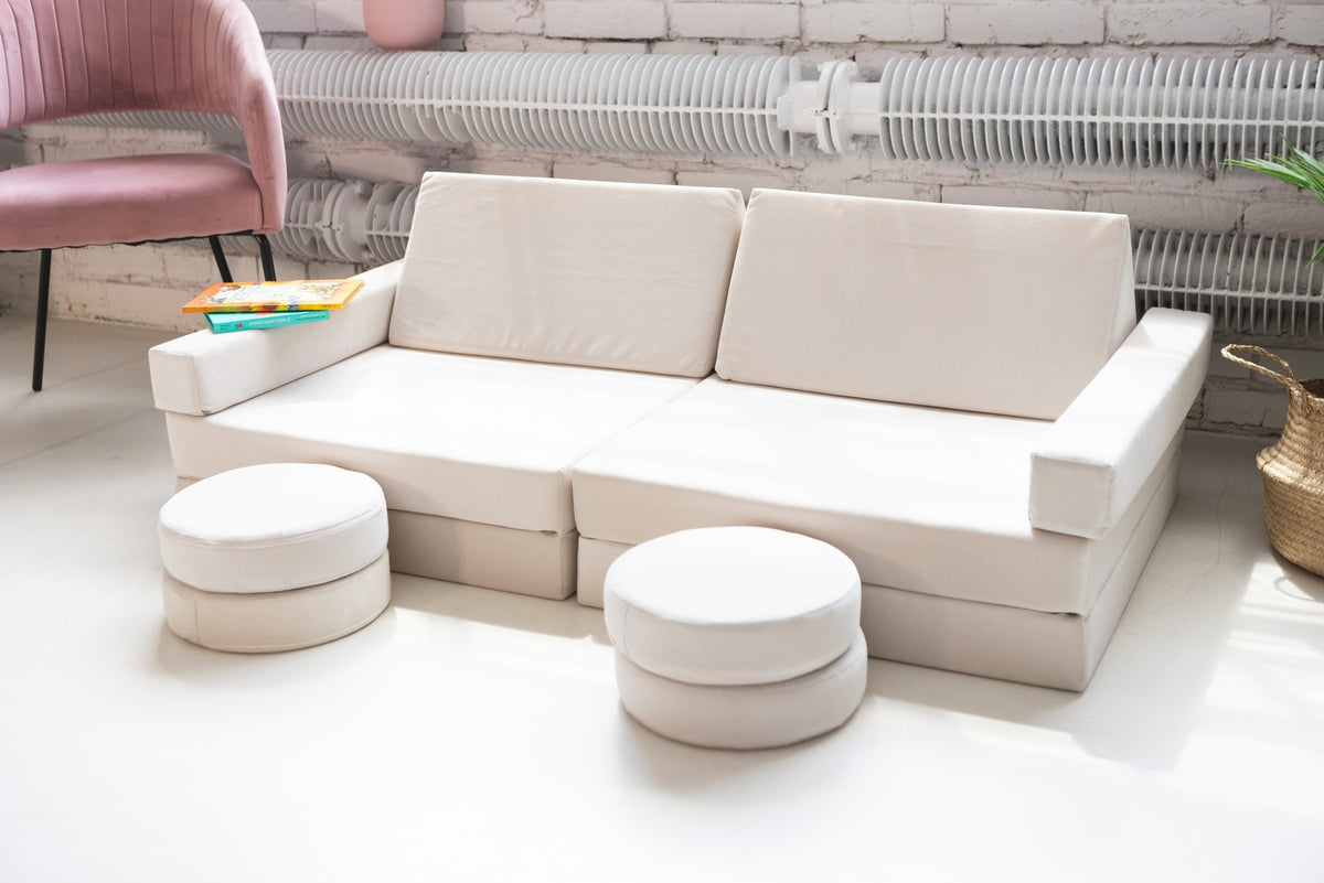 Modular Foam Kids Sofa - Play Couch for Playrooms