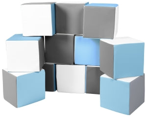 Foam Cube Set — 12 Large Foam Blocks