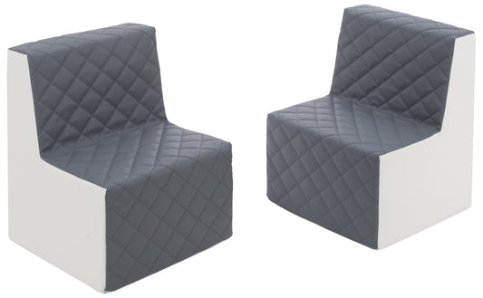Quilted Eco Leather Kids Chairs