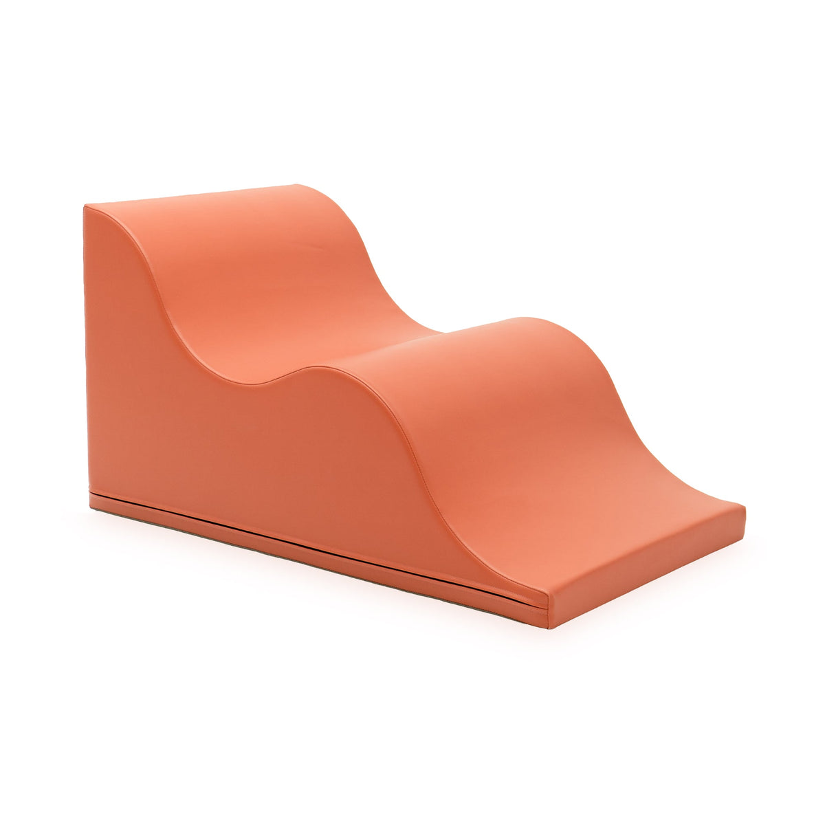 Mega Wave large soft play shape in salmon pink