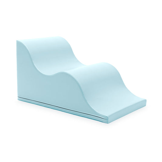 Mega Wave large foam soft play shape in baby blue