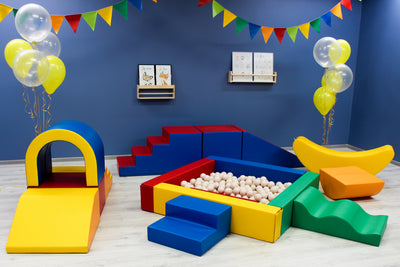 Party Set soft play in pastel
