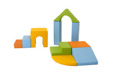 Soft play steps and tunnel for young children
