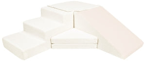 Bouclé Slide Set — 4 Large Foam Blocks