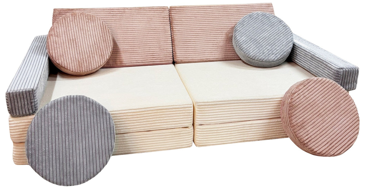 Modular Foam Kids Sofa - Play Couch for Playrooms