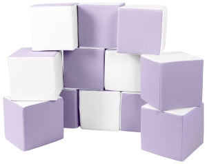 Foam Cube Set — 12 Large Foam Blocks