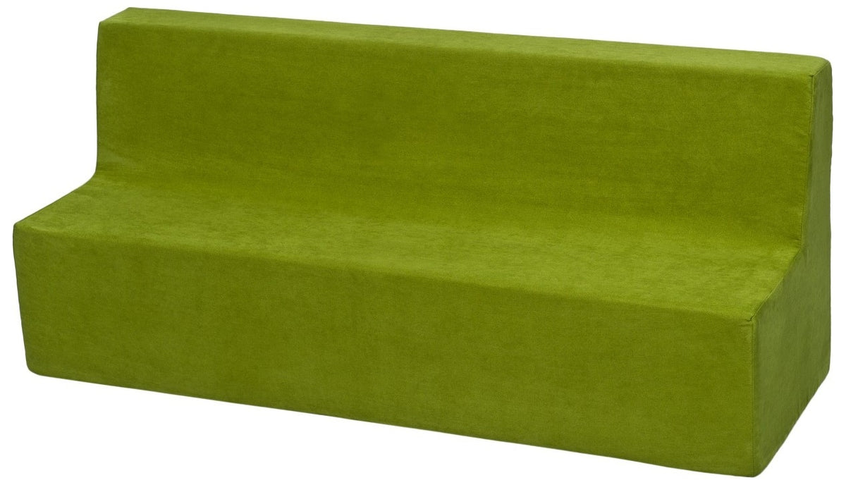 Children's Foam Sofa - Soft Kids Couch for Playrooms - Green