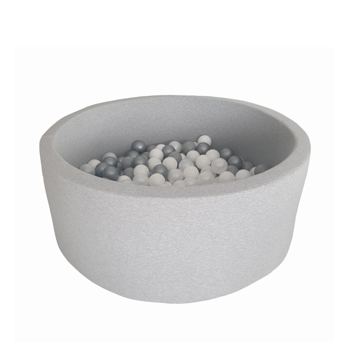 Cotton XXL Ball Pit 40 x 100cm in Light Grey