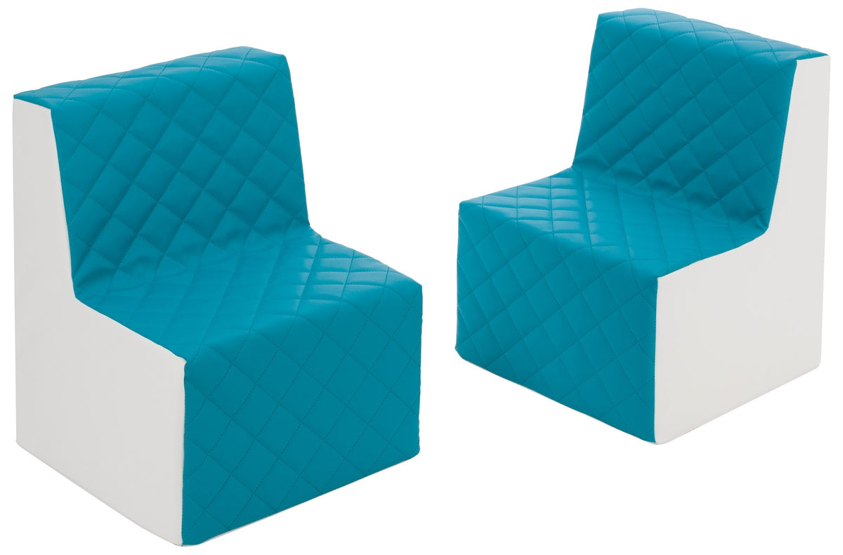 Quilted Eco Leather Kids Chairs