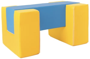 Footbridge Soft Play Set — 3 Large Foam Blocks