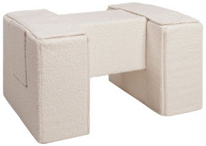Bouclé Footbridge Set — 3 Large Foam Blocks