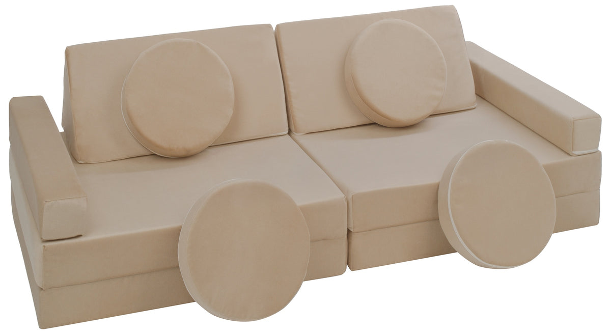 Modular Foam Kids Sofa - Play Couch for Playrooms