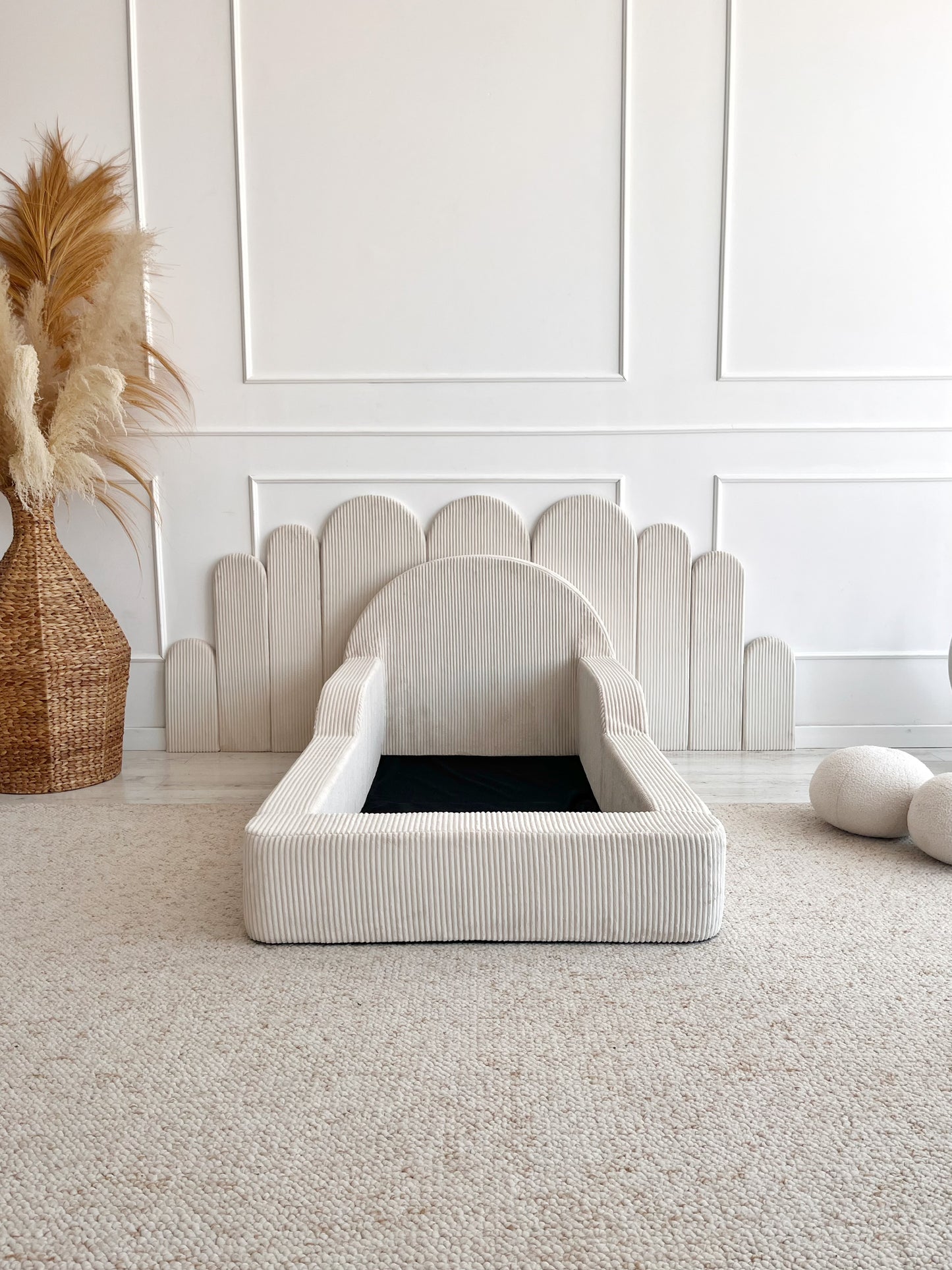 Corduroy Children's Foam Bed Toddler Floor Bed