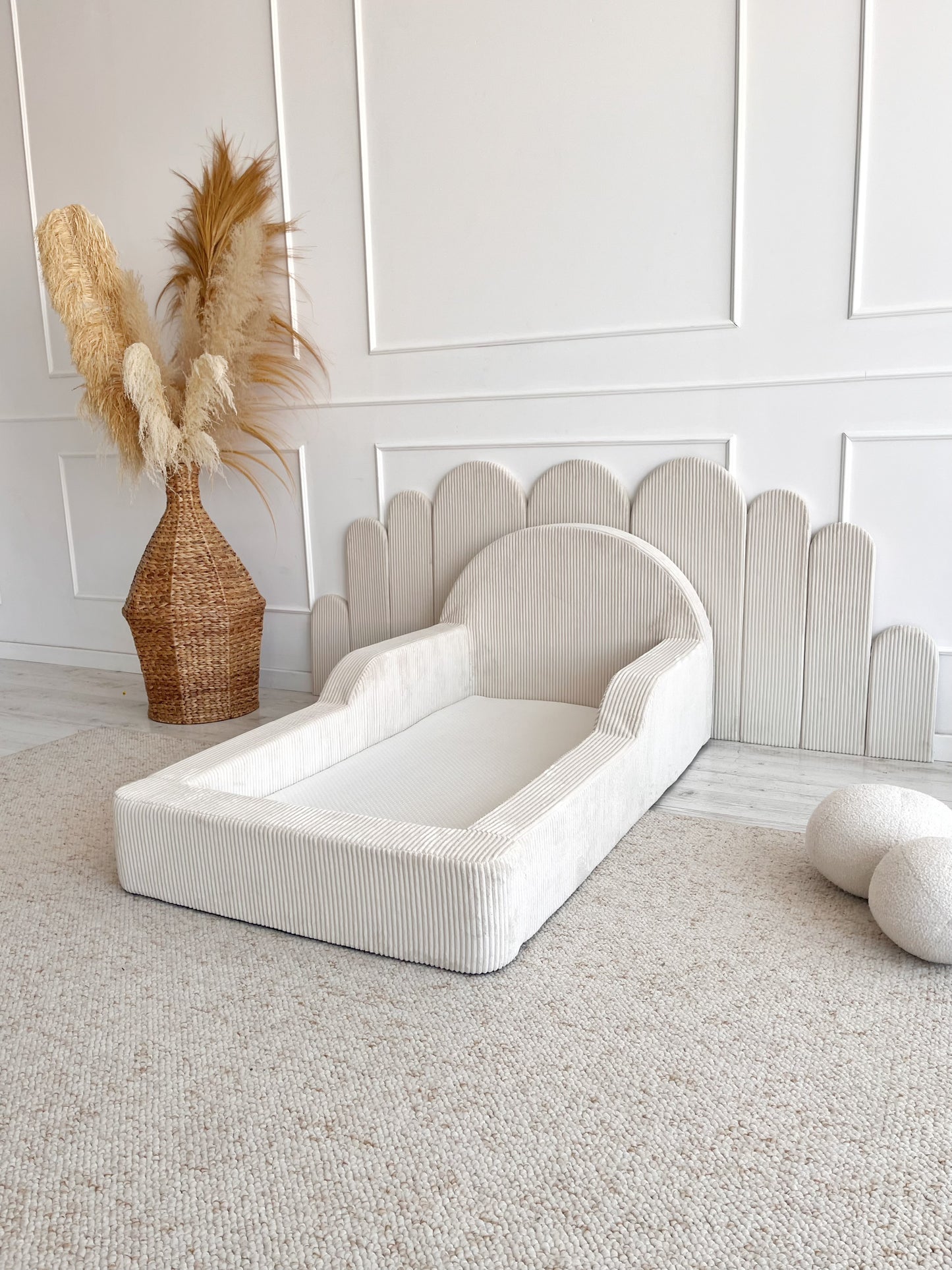 Corduroy Children's Foam Bed Toddler Floor Bed