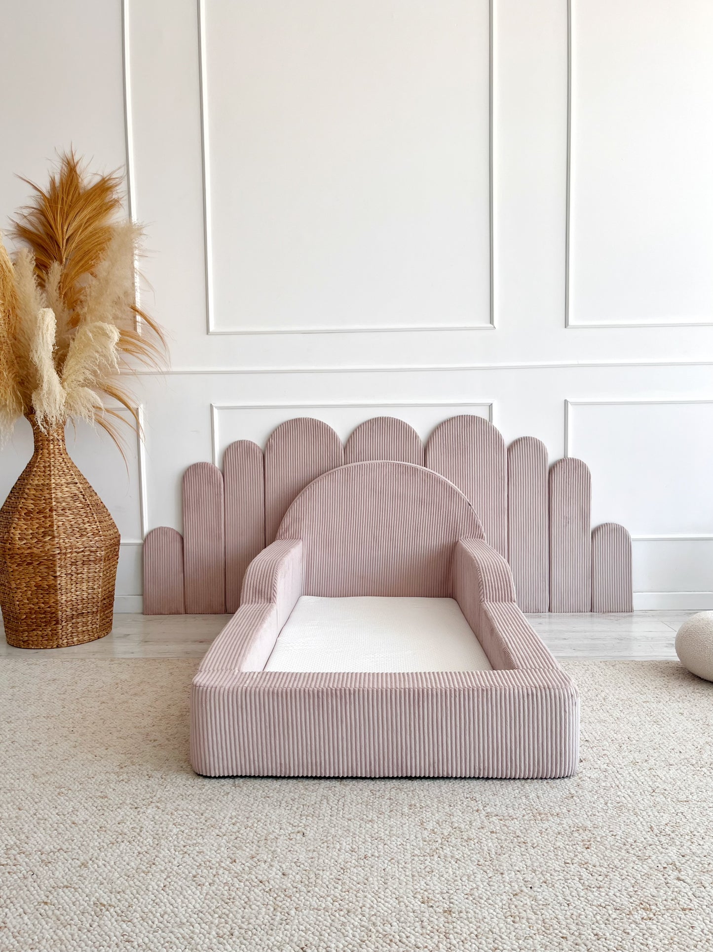 Corduroy Children's Foam Bed Toddler Floor Bed