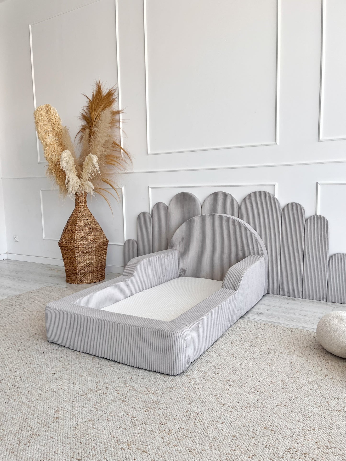 Corduroy Children's Foam Bed Toddler Floor Bed