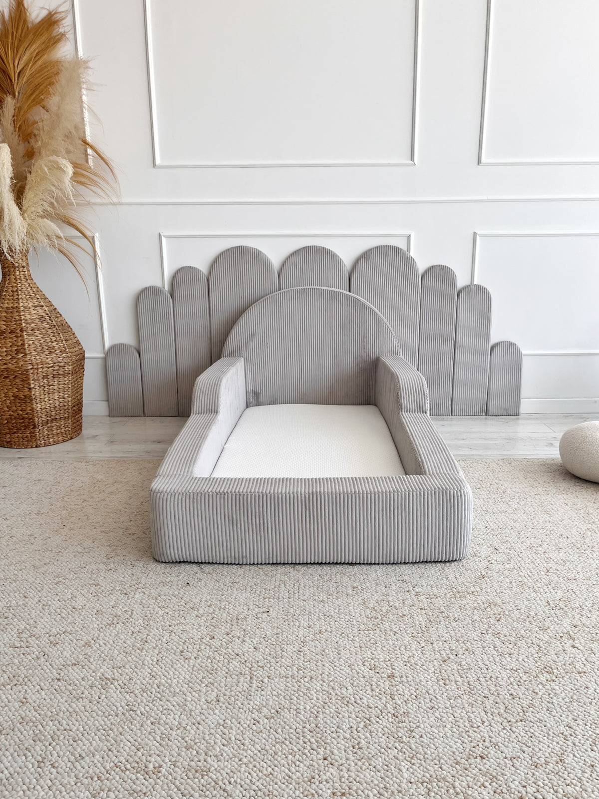 Corduroy Children's Foam Bed Toddler Floor Bed